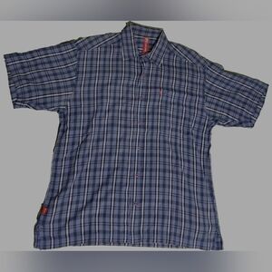 Vintage Ecko Unlimited Blue Button Down Shirt